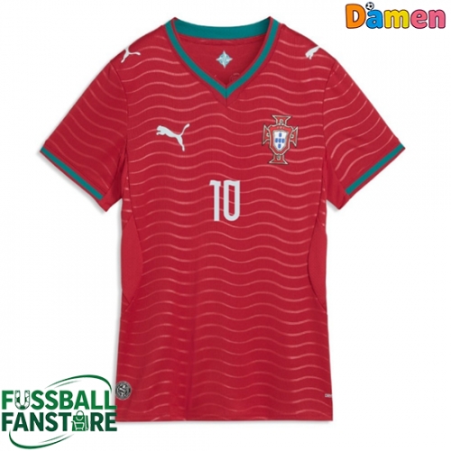 Portugal Bernardo Silva #10 Replik Heimtrikot Damen WM 2026 Kurzarm